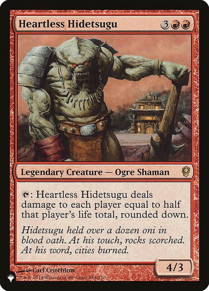 Heartless Hidetsugu |  (CNS-144) [The List]