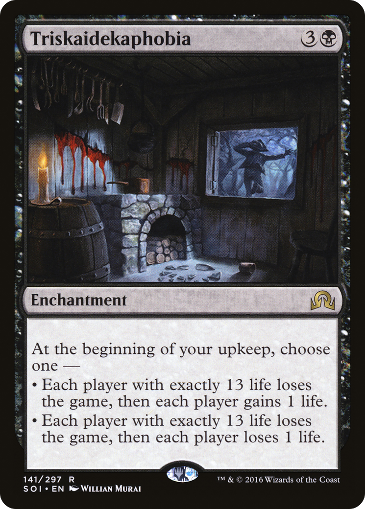 Triskaidekaphobia [Shadows over Innistrad] Foil