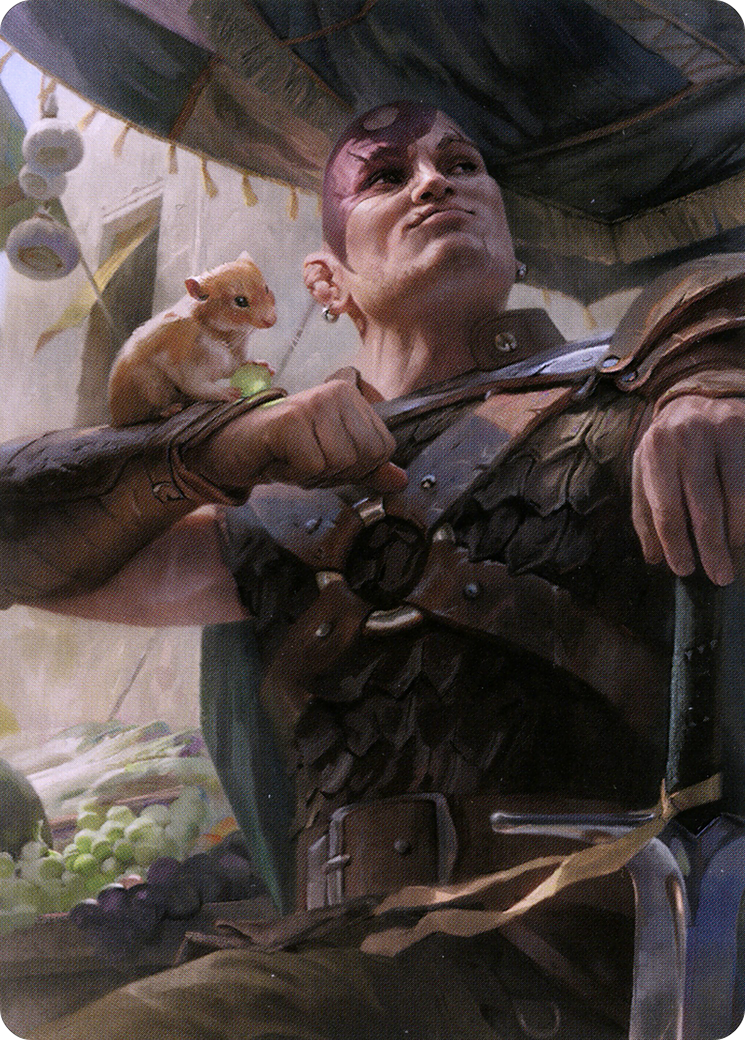 Minsc & Boo, Timeless Heroes // Minsc & Boo, Timeless Heroes (ACLB-038) - Battle for Baldur's Gate Art Series (Borderless)