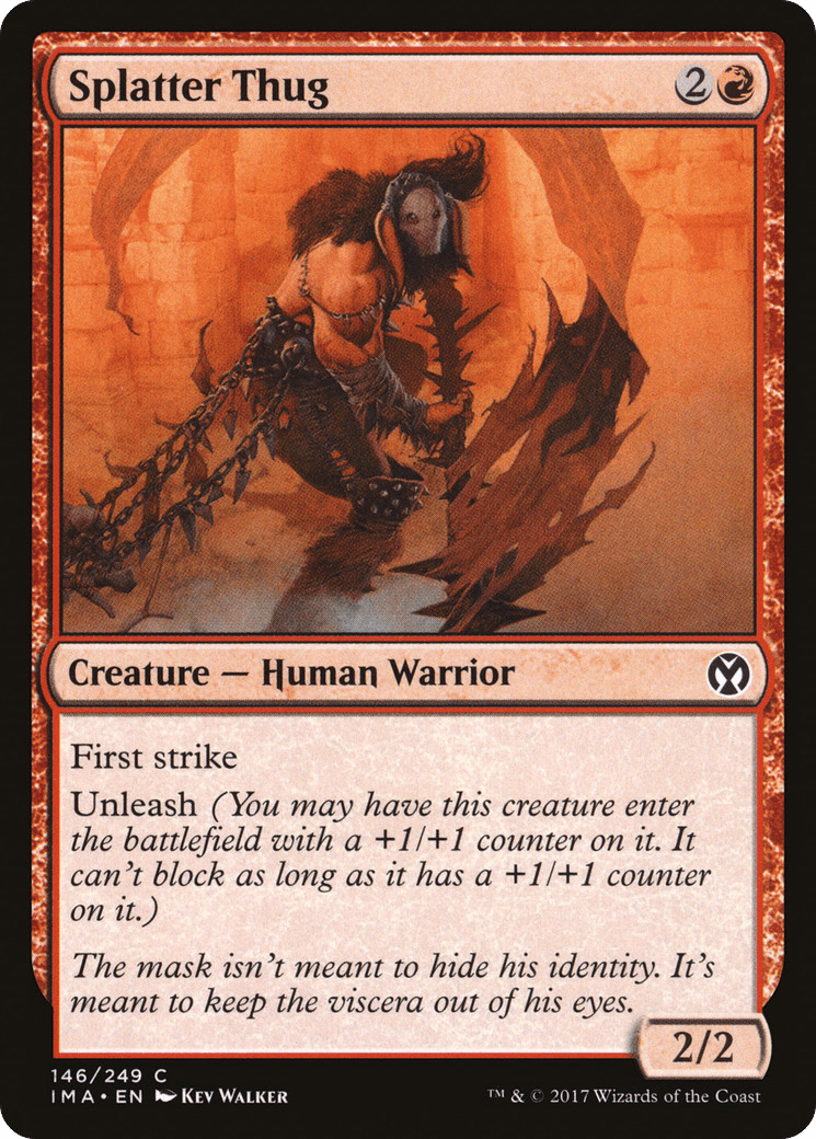 Splatter Thug [Iconic Masters] Foil