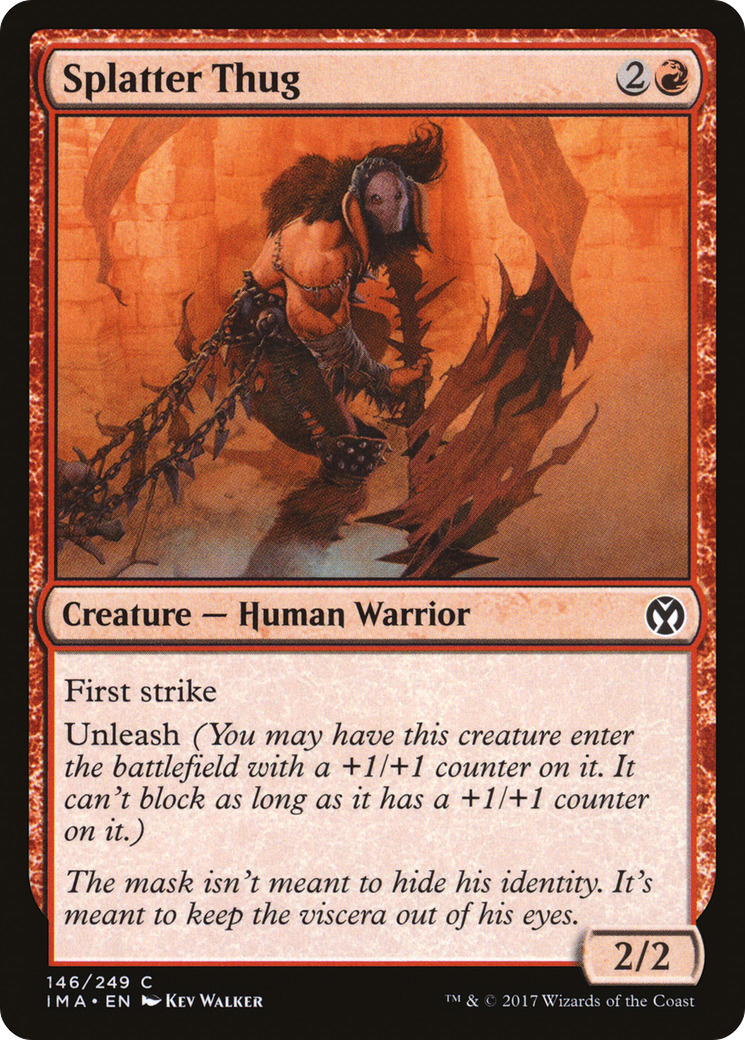 Splatter Thug [Iconic Masters] Foil