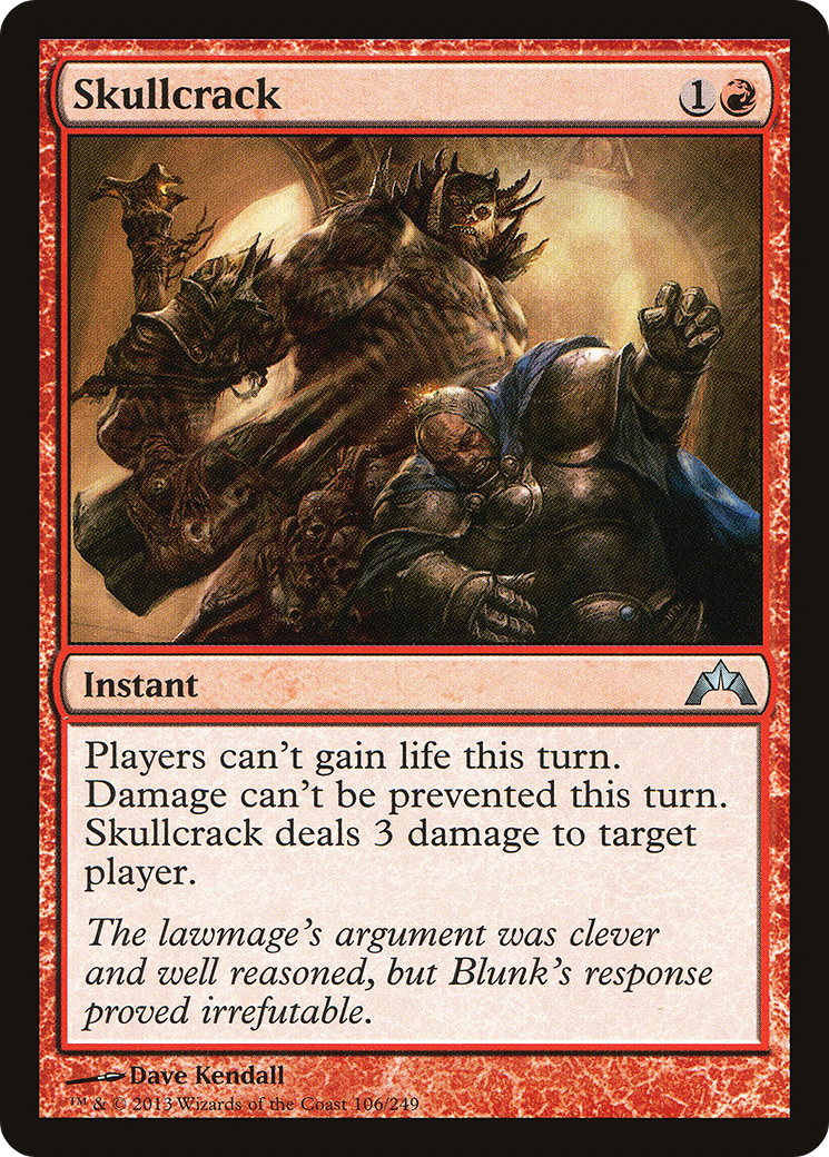 Skullcrack [Gatecrash] Foil