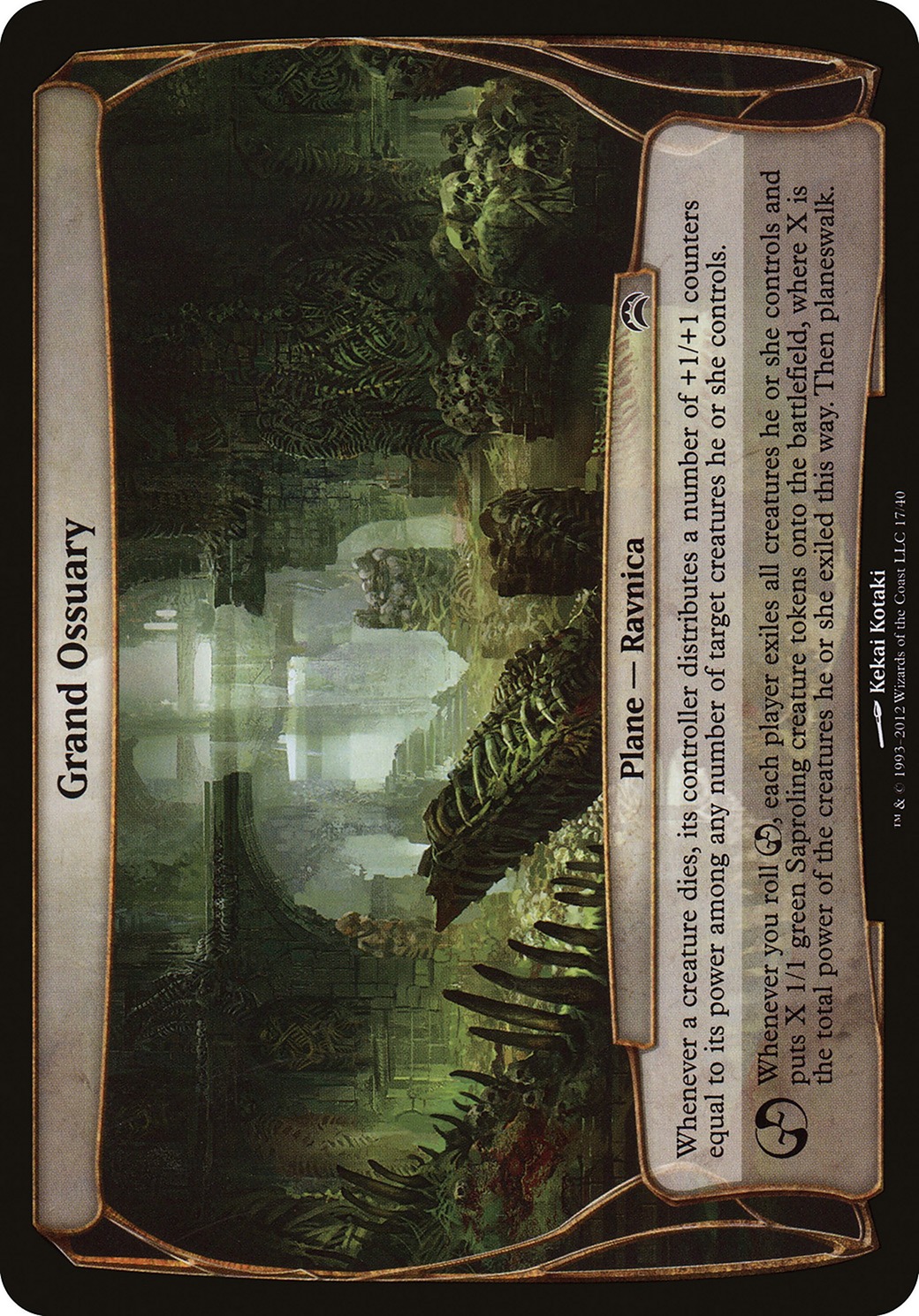 Grand Ossuary (Planes) [Planechase 2012 Planes] Foil