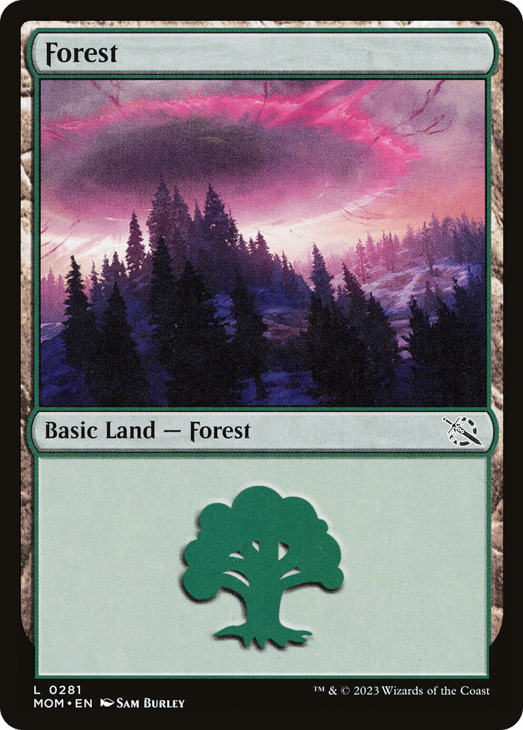 Forest (281) [March of the Machine] Foil