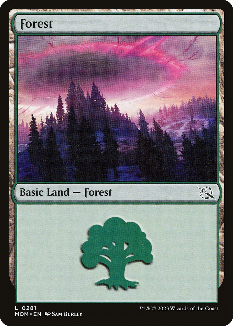 Forest (281) [March of the Machine] Foil