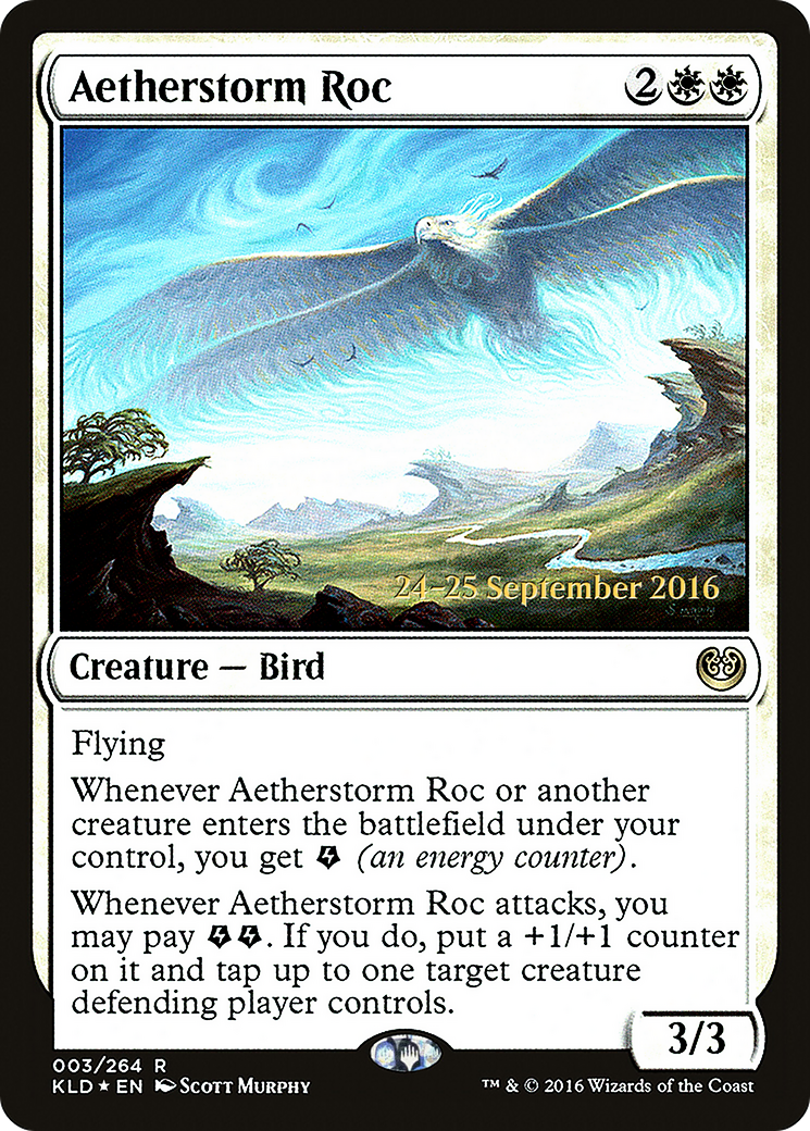 Aetherstorm Roc [Kaladesh Prerelease Promos] Foil Foreign