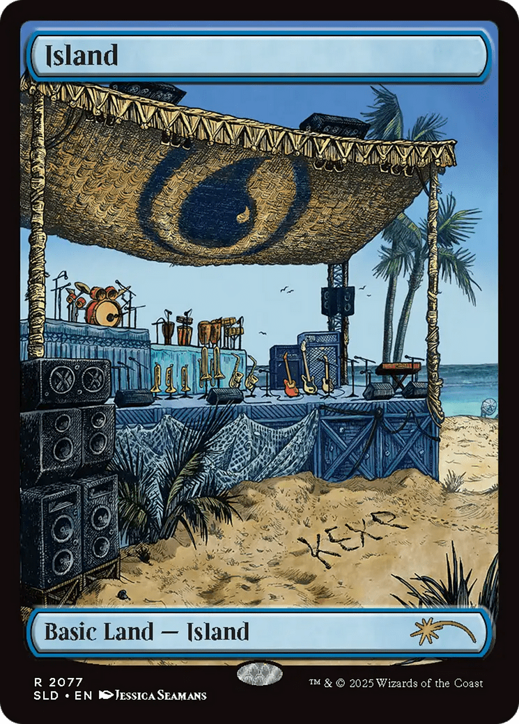 Island (2077) (2077) [Secret Lair Drop Series]