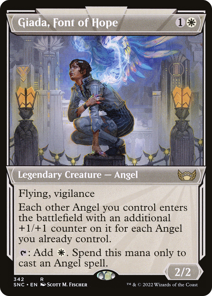 Giada, Font of Hope (Showcase Art Deco) [Streets of New Capenna] Foil