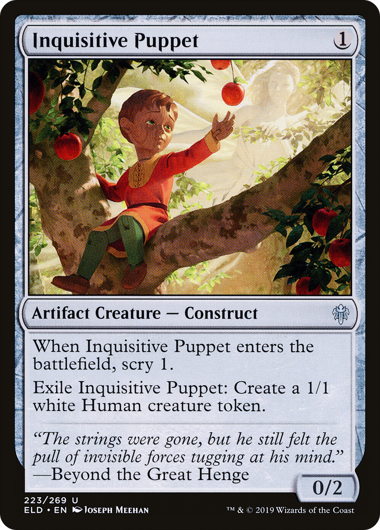 Inquisitive Puppet [Throne of Eldraine] Foil