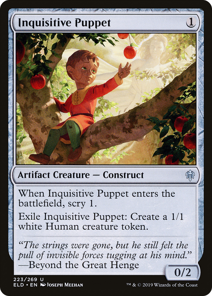 Inquisitive Puppet [Throne of Eldraine] Foil