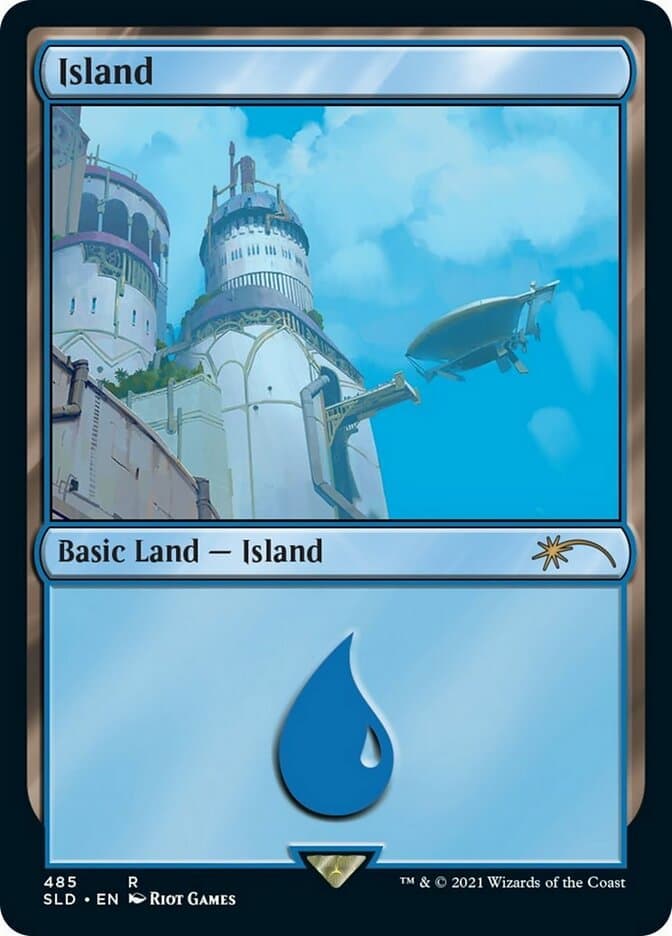 Island (485) [Secret Lair Drop Series] Foil