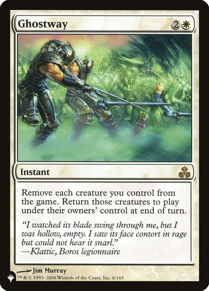 Ghostway |  (GPT-6) [The List]