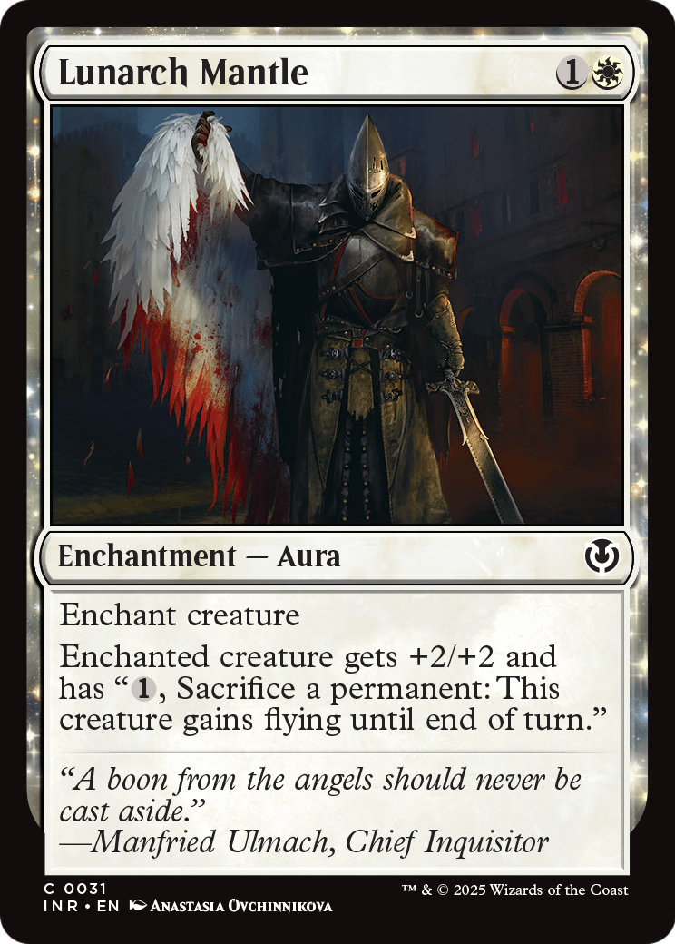 Lunarch Mantle (-031) [Innistrad Remastered]  Foil