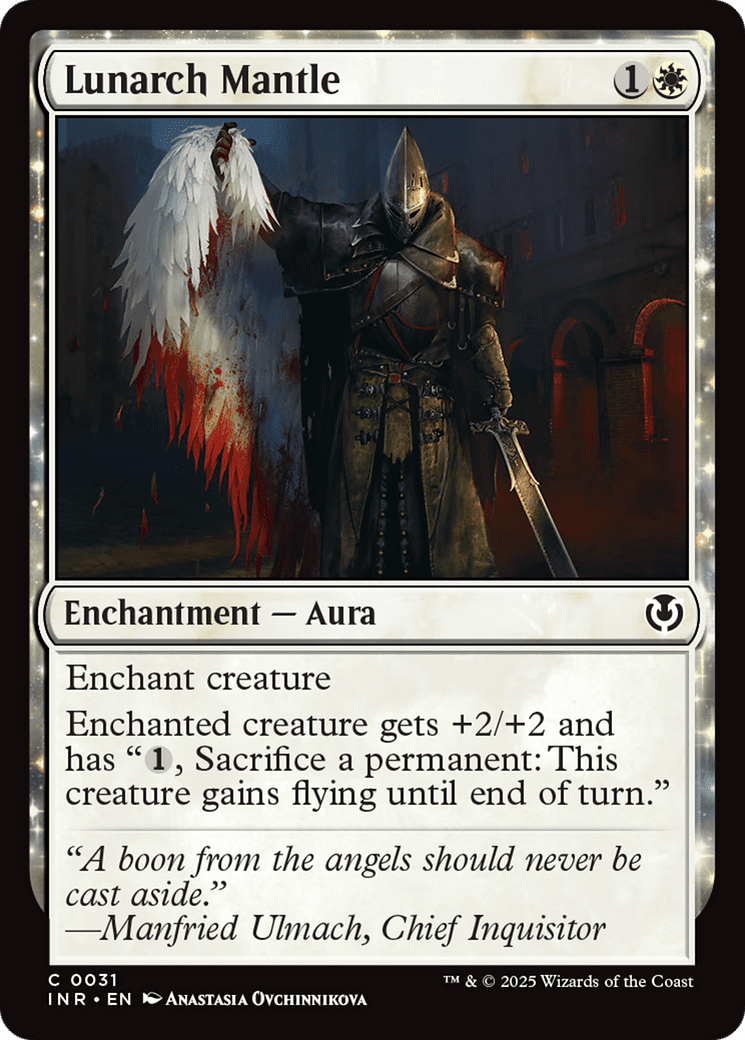 Lunarch Mantle (-031) [Innistrad Remastered]  Foil