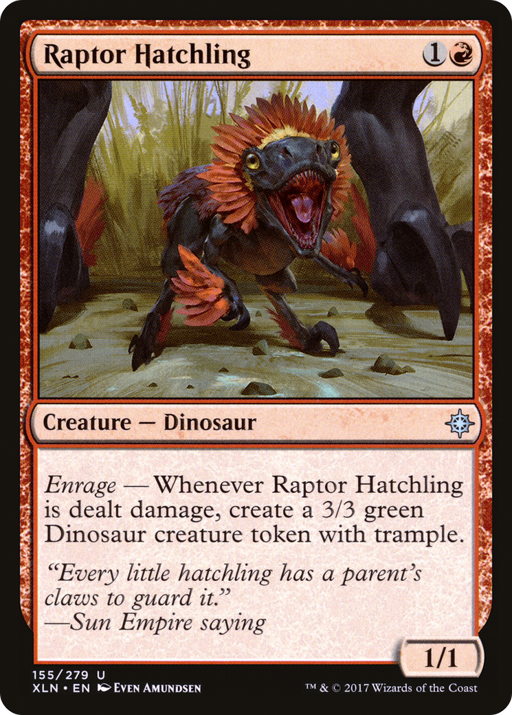 Raptor Hatchling [Ixalan] Foil