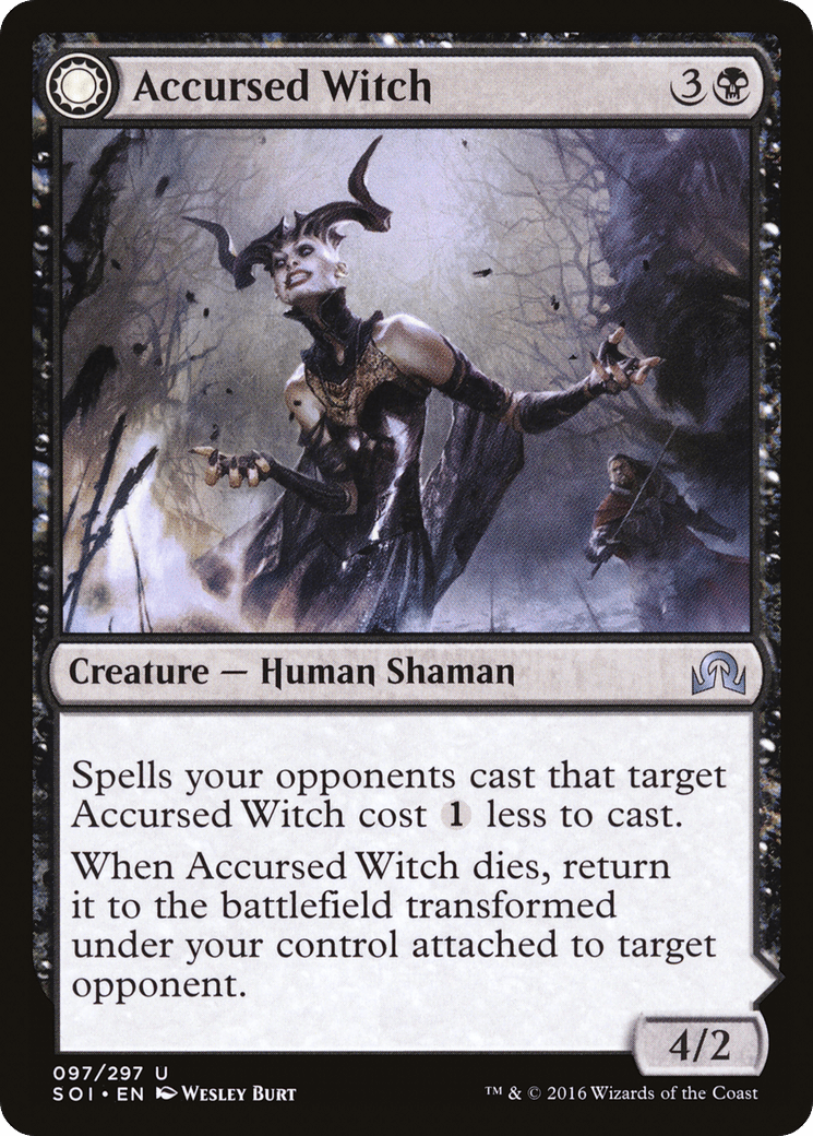 Accursed Witch // Infectious Curse [Shadows over Innistrad] Foil