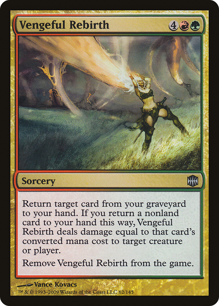 Vengeful Rebirth [Alara Reborn] Foil