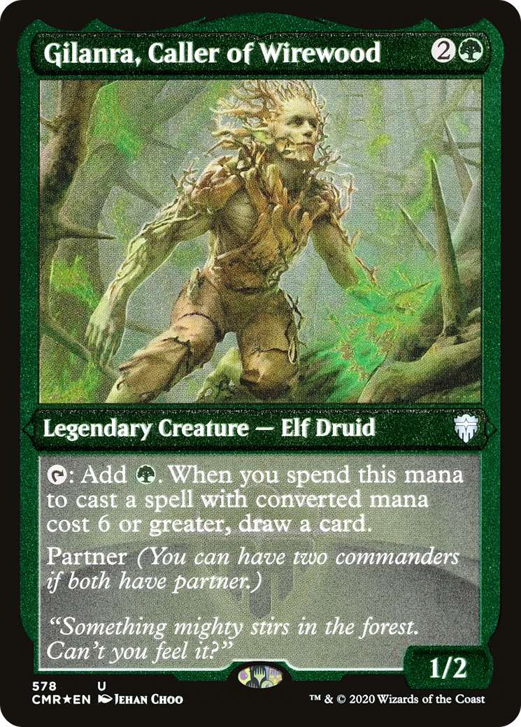 Gilanra, Caller of Wirewood (578) [Commander Legends]  Foil