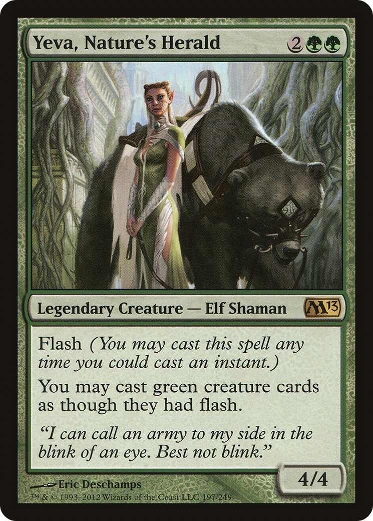 Yeva, Nature's Herald [Magic 2013] Foil