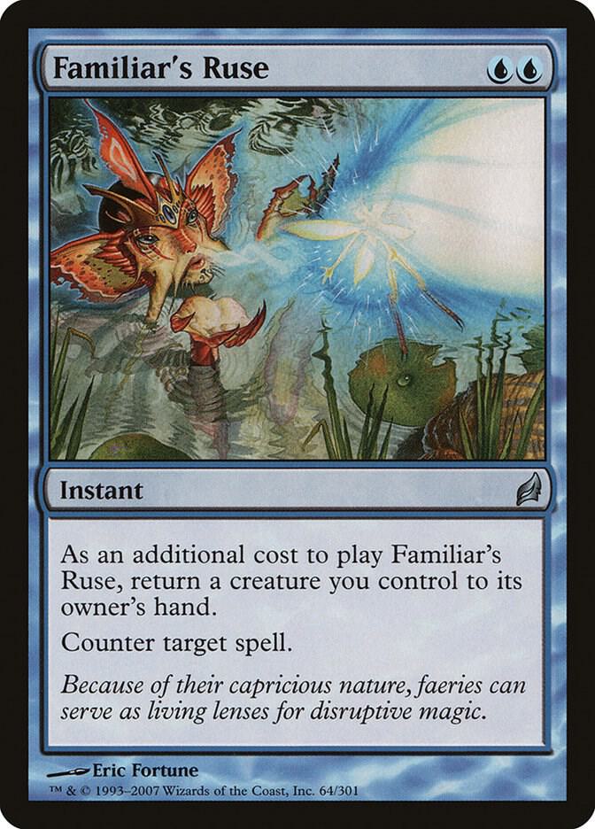 Familiar's Ruse 64/301 (Lorwyn)  - Foil