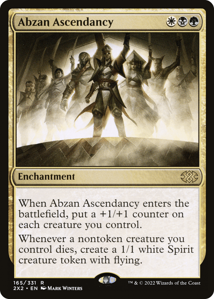 Abzan Ascendancy [Double Masters 2022] Foil