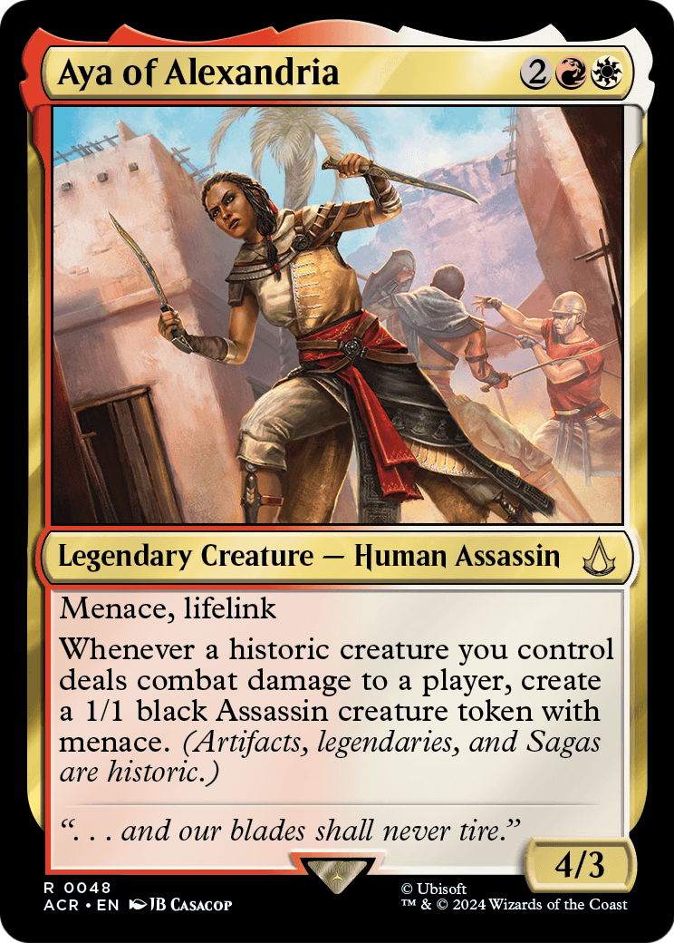 Aya of Alexandria [Assassin's Creed] Foil