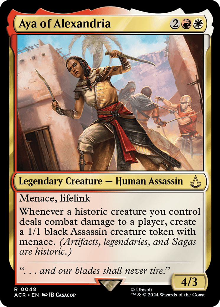 Aya of Alexandria [Assassin's Creed] Foil
