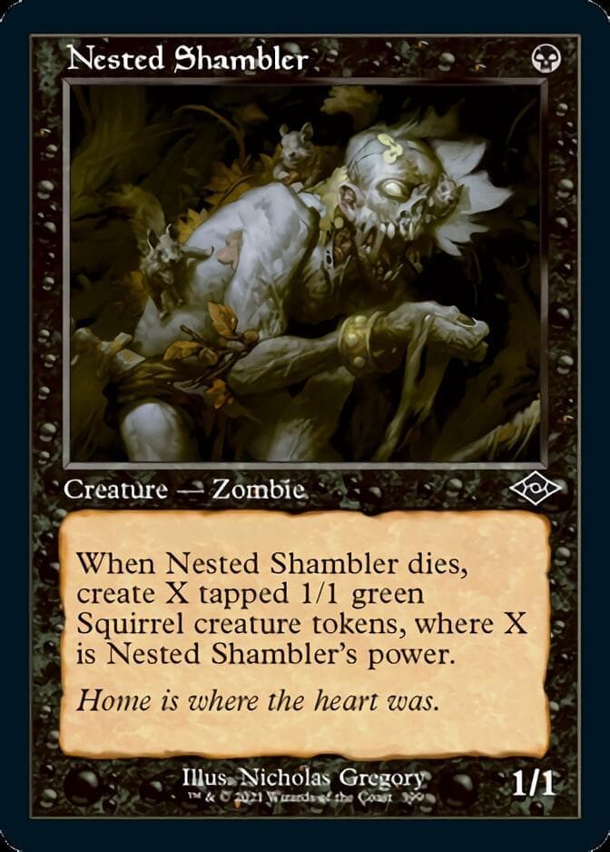 Nested Shambler (Retro) [Modern Horizons 2] Foil