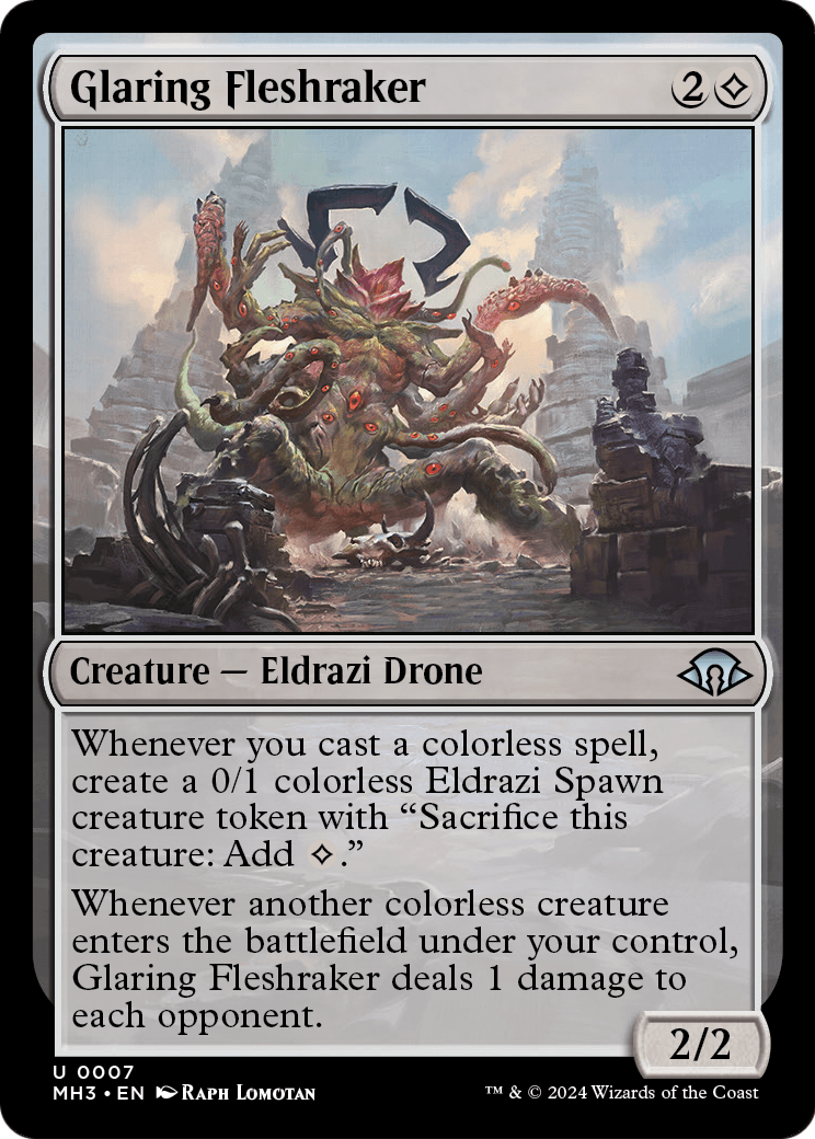 Glaring Fleshraker [Modern Horizons 3]