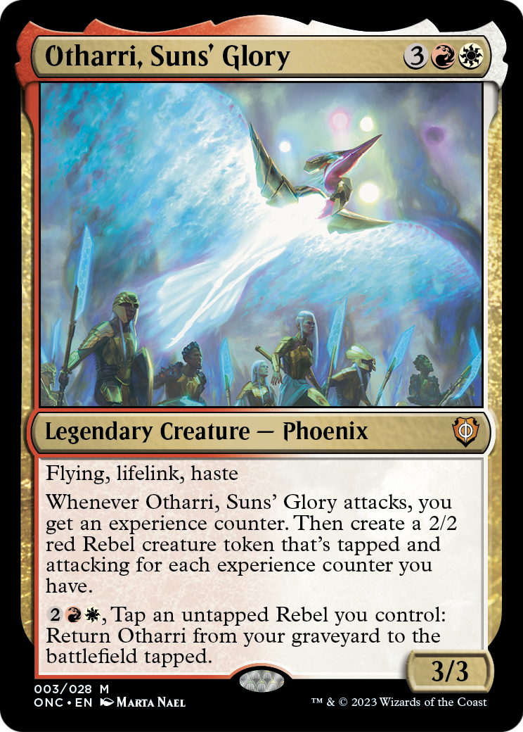 Otharri, Suns' Glory [Phyrexia: All Will Be One Commander] Foil
