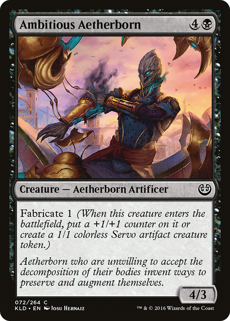 Ambitious Aetherborn [Kaladesh] Foil