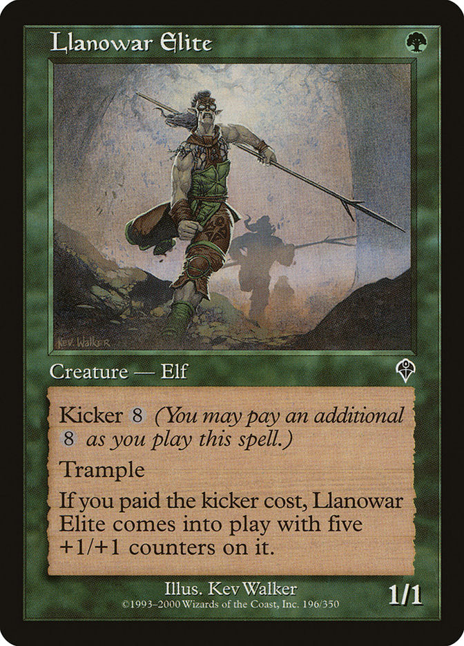 Llanowar Elite 196/350 (Invasion) 