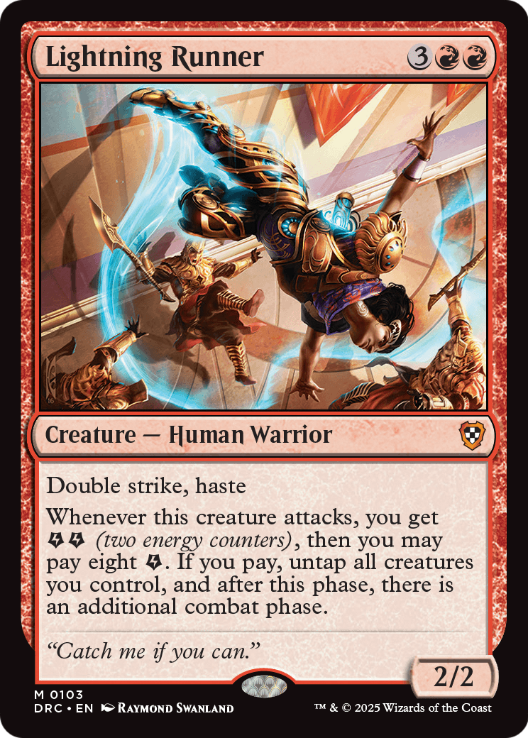 Lightning Runner (-103) [Commander: Aetherdrift]