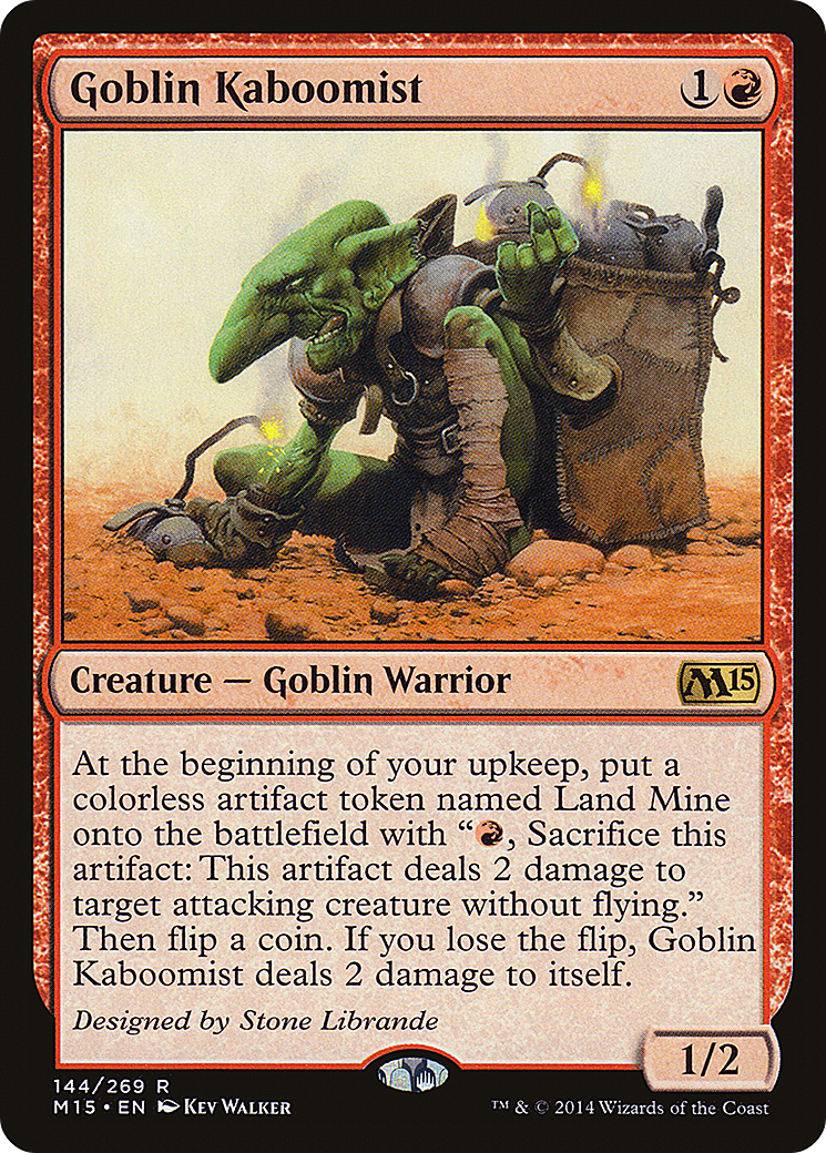 Goblin Kaboomist [Magic 2015] Foil