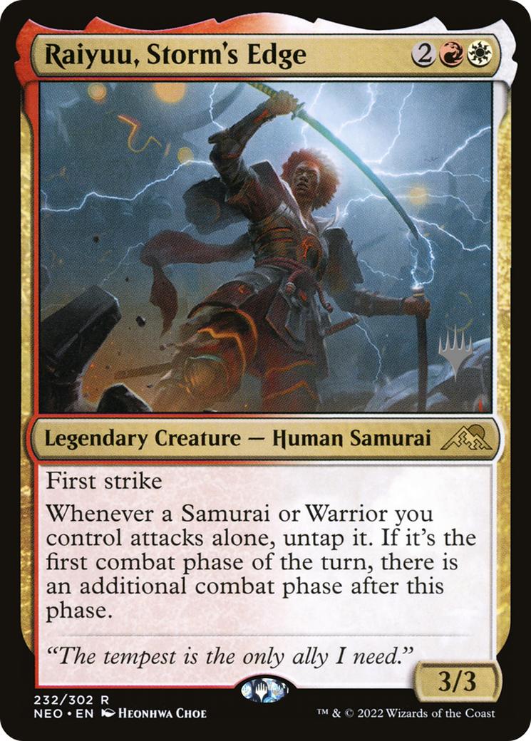 Raiyuu, Storm's Edge (Promo Pack) [Kamigawa: Neon Dynasty Promos] Foil
