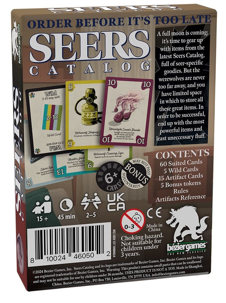 Seers Catalog