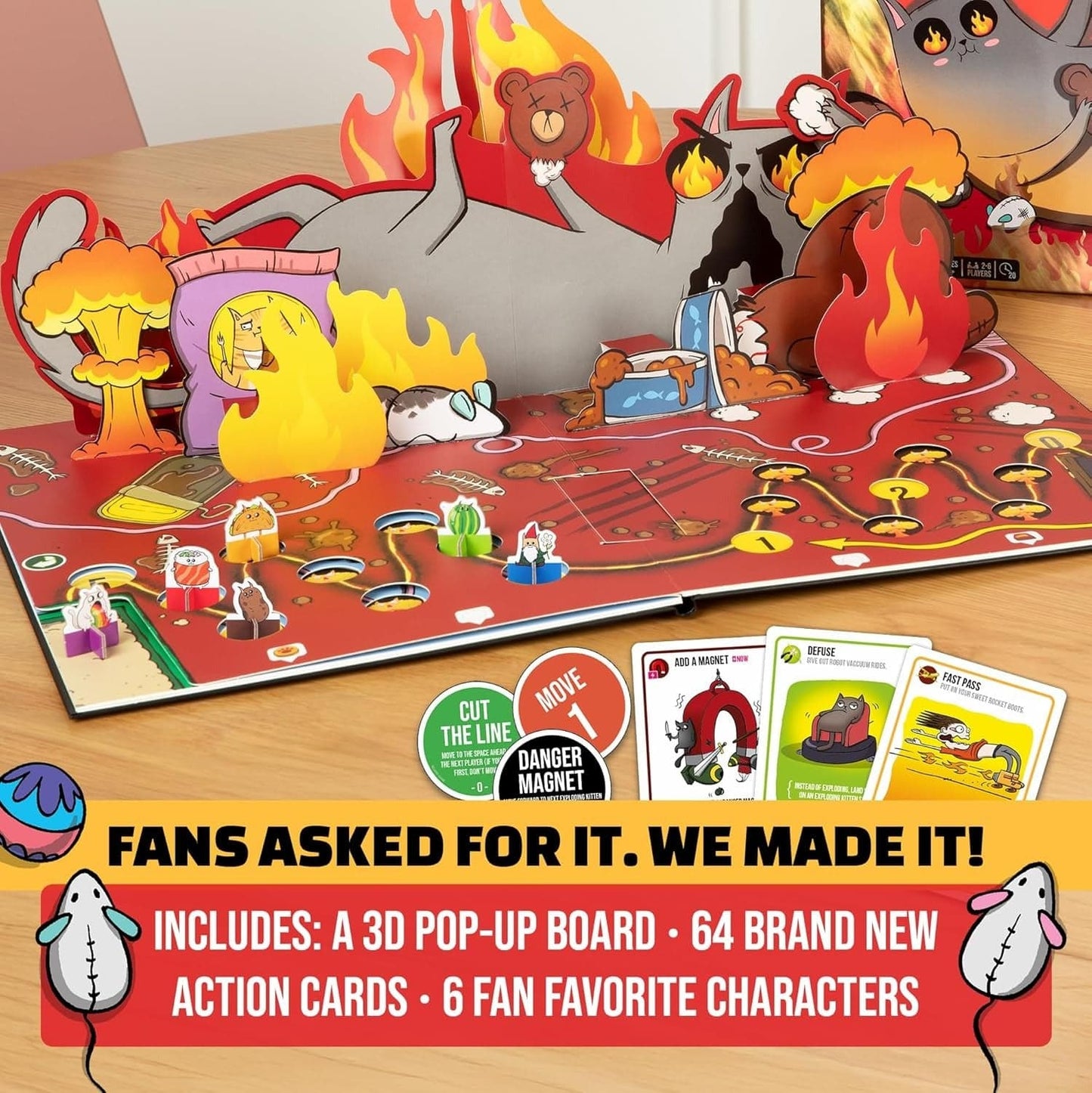 Exploding Kittens: The Boardgame