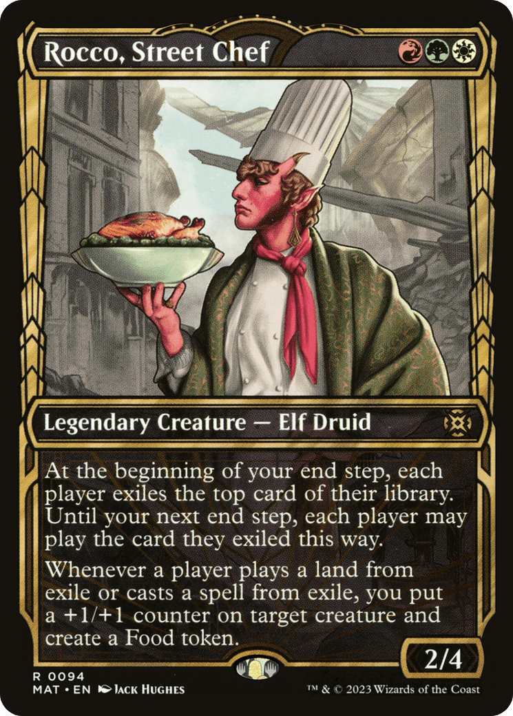 Rocco, Street Chef (Showcase) [March of the Machine: The Aftermath] Foil