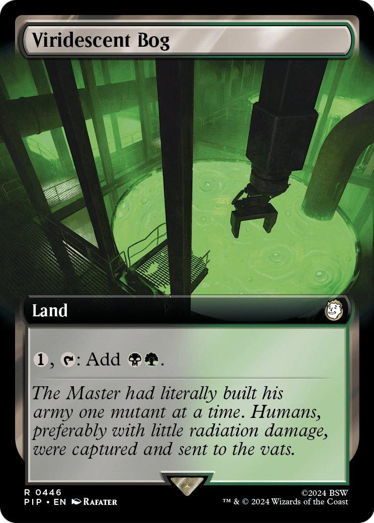 Viridescent Bog (Extended Art) [Fallout] Foil