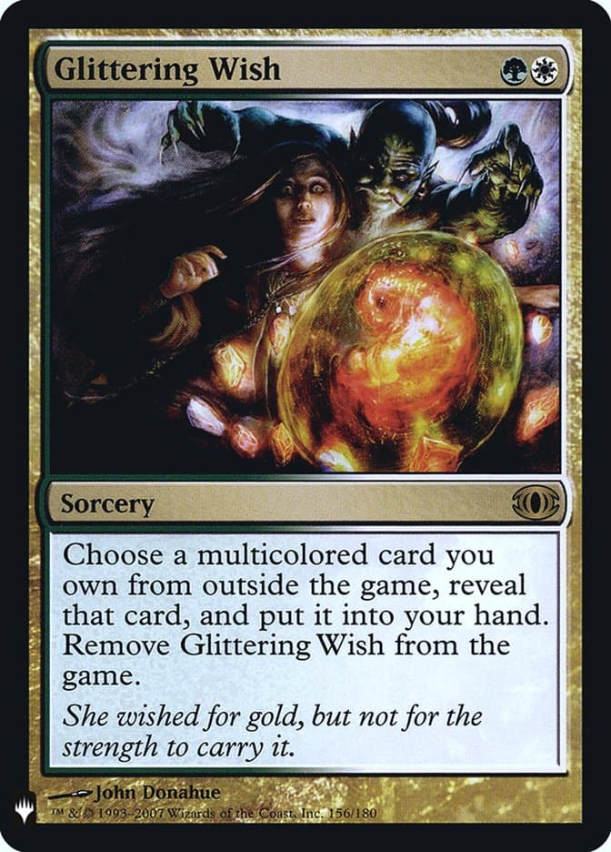 Glittering Wish |  Foil (FUT-156) [The List]