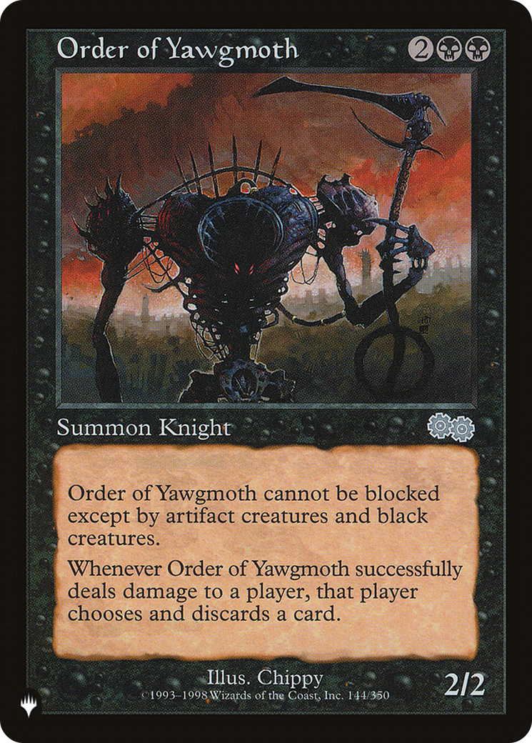 Order of Yawgmoth |  (USG-144) [The List]