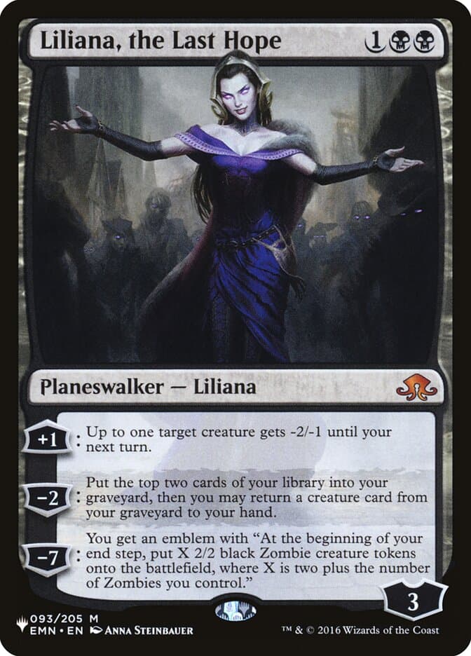 Liliana, the Last Hope |  (EMN-93) [The List]