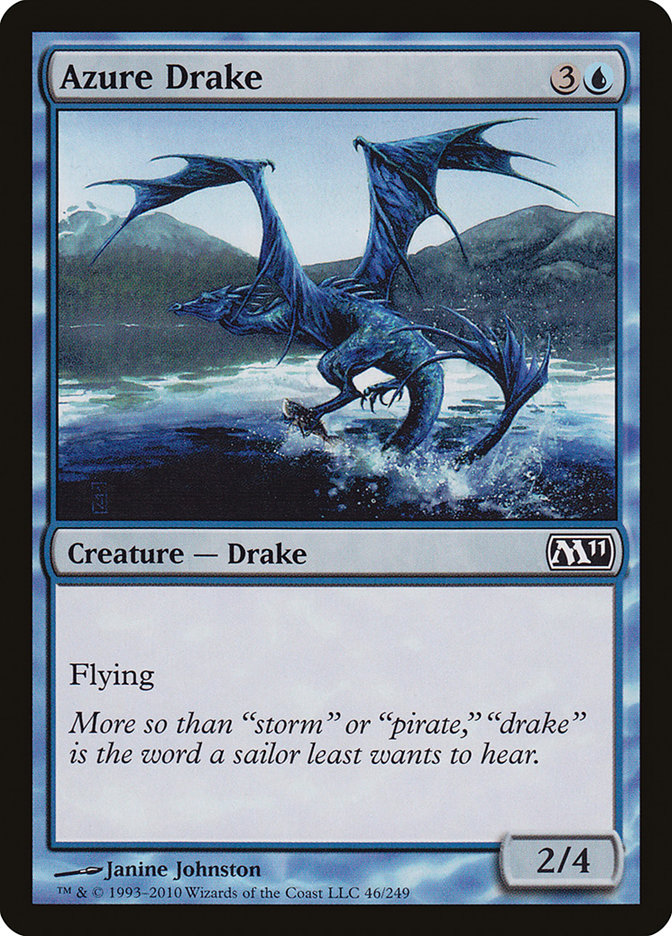 Azure Drake 46/249 (Magic 2011 (M11)) 