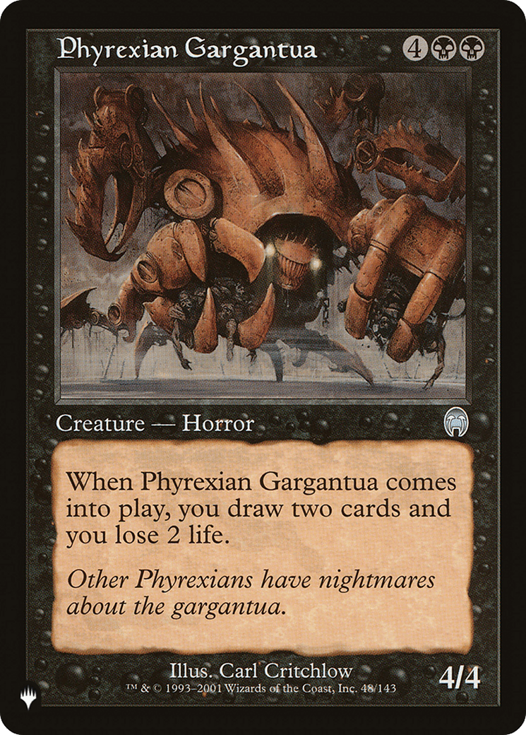 Phyrexian Gargantua |  (APC-48) [The List]