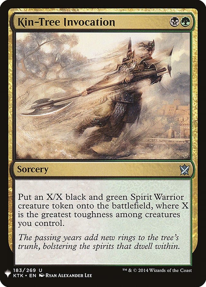 Kin-Tree Invocation |  (KTK-183) [The List]