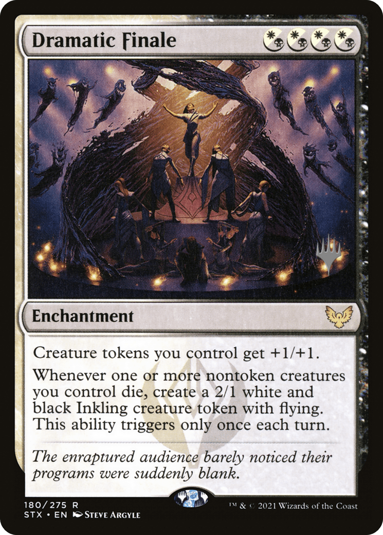 Dramatic Finale (Promo Pack) [Strixhaven: School of Mages Promos] Foil