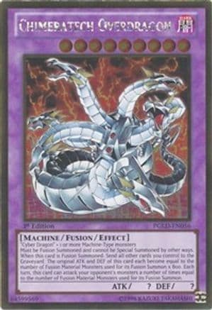 Chimeratech Overdragon [PGLD-EN056] Gold Rare