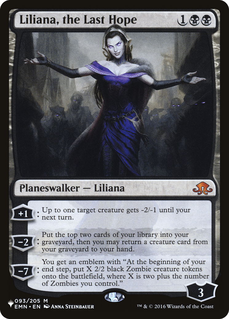 Liliana, the Last Hope |  (EMN-93) [The List]