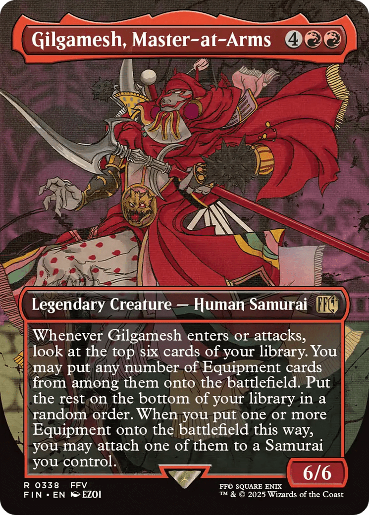 Gilgamesh, Master-at-Arms (Borderless) (338) [FINAL FANTASY]