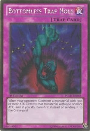 Bottomless Trap Hole [PGLD-EN069] Gold Rare